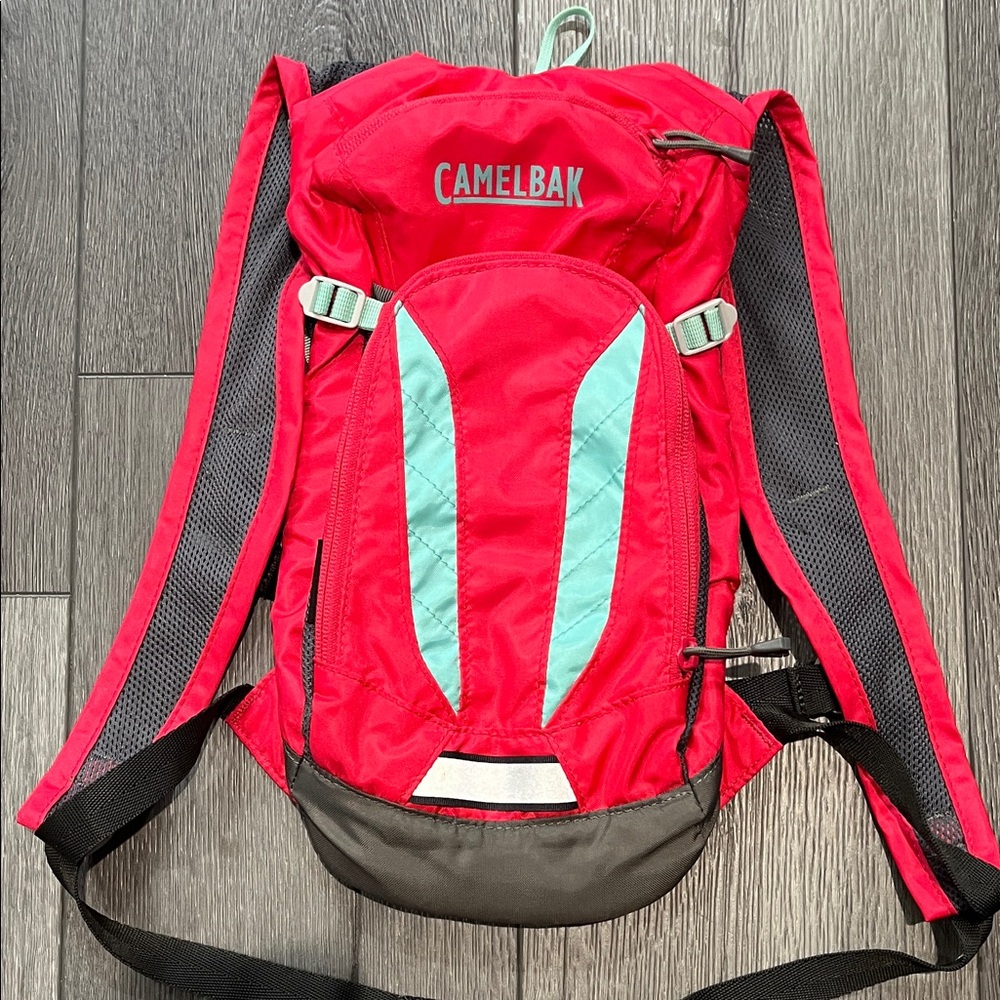 Camelbak Red and Mint Women's Hydration Backpack